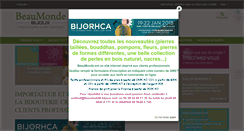 Desktop Screenshot of beaumonde-bijoux.com
