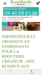 Mobile Screenshot of beaumonde-bijoux.com